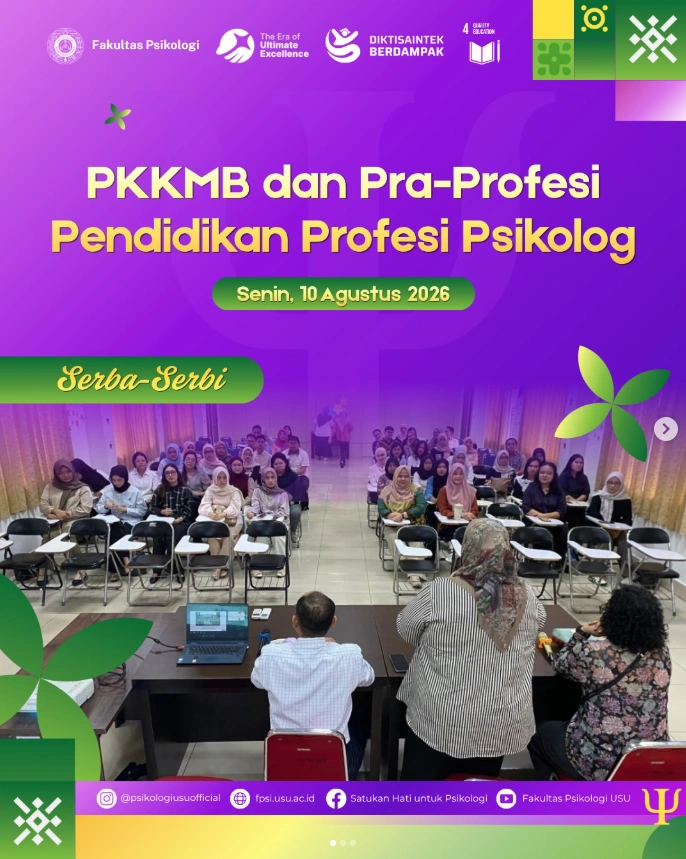 PKKMB dan Pra-Profesi Pendidikan Profesi Psikologi